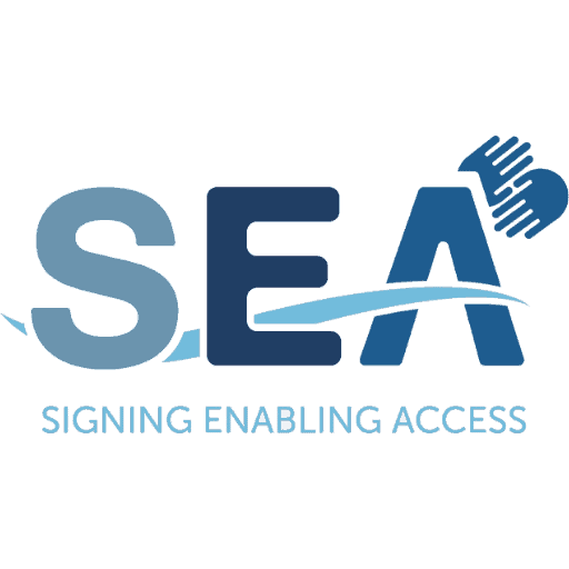 Sea signing enabling access logo.